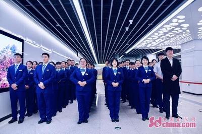 站廳咫尺間，三米有真情——地鐵13號線服務禮儀比武紀實